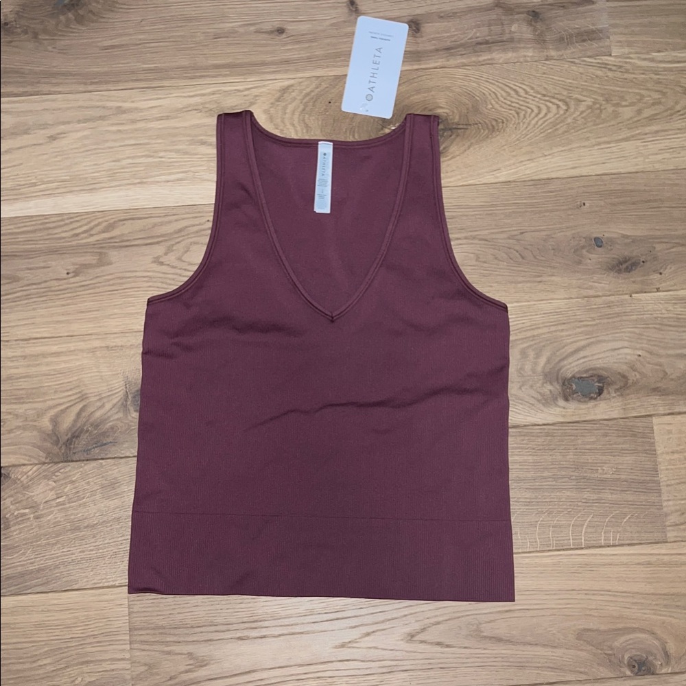 Athleta Women's Mauve Aurora Tank Top large
